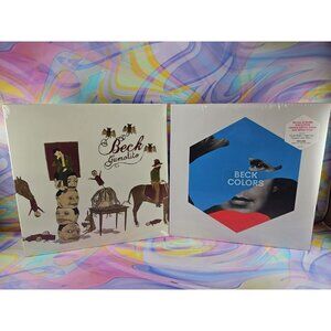 Lot of 2 Beck Records (New): Guerolito 2xLP, Colors White Color